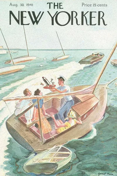 Постер с обложкой The New Yorker 30.08.1941