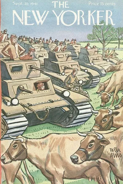 Постер с обложкой The New Yorker 20.09.1941