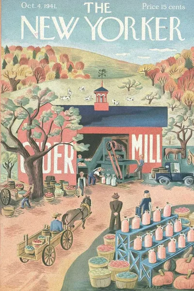 Постер с обложкой The New Yorker 04.10.1941