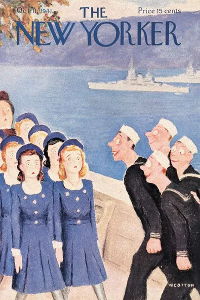 Постер с обложкой The New Yorker 11.10.1941