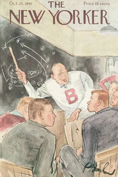 Постер с обложкой The New Yorker 25.10.1941