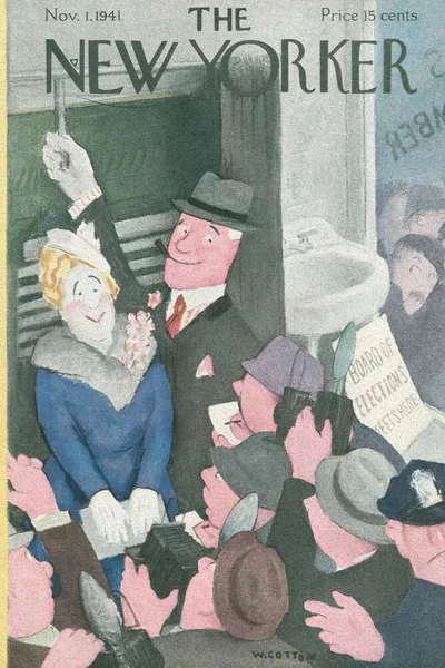 Постер с обложкой The New Yorker 01.11.1941