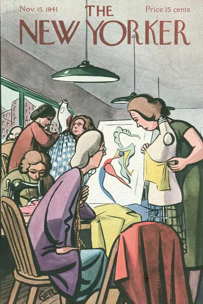 Постер с обложкой The New Yorker 15.11.1941