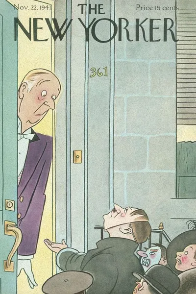 Постер с обложкой The New Yorker 22.11.1941
