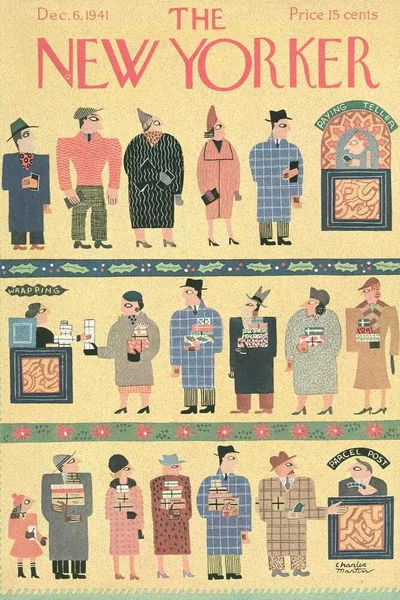 Постер с обложкой The New Yorker 06.12.1941