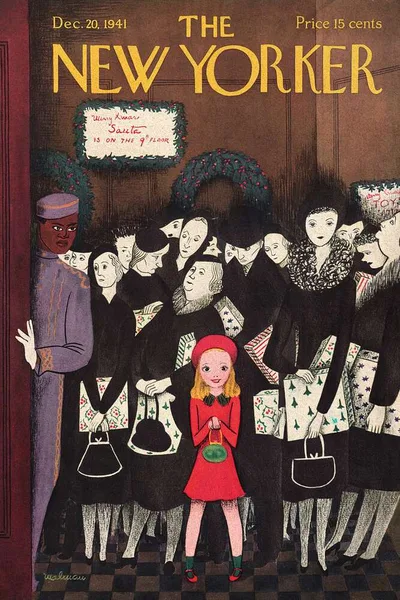 Постер с обложкой The New Yorker 20.12.1941