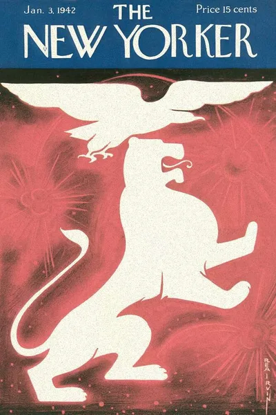 Постер с обложкой The New Yorker 03.01.1942