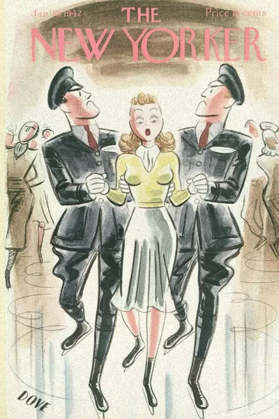 Постер с обложкой The New Yorker 10.01.1942