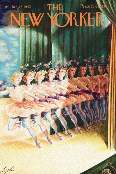 Постер с обложкой The New Yorker 17.01.1942