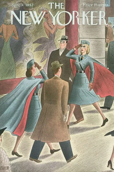 Постер с обложкой The New Yorker 31.01.1942
