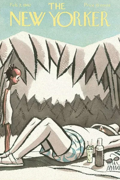Постер с обложкой The New Yorker 07.02.1942