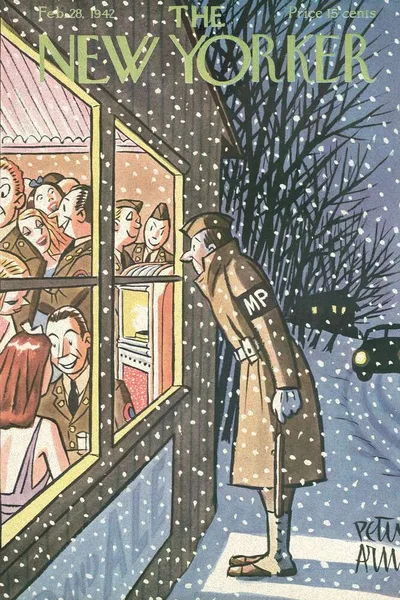 Постер с обложкой The New Yorker 28.02.1942