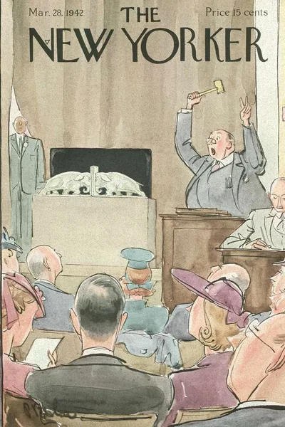 Постер с обложкой The New Yorker 28.03.1942