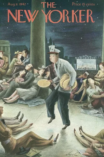 Постер с обложкой The New Yorker 08.08.1942