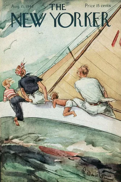 Постер с обложкой The New Yorker 15.08.1942