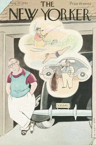 Постер с обложкой The New Yorker 29.08.1942