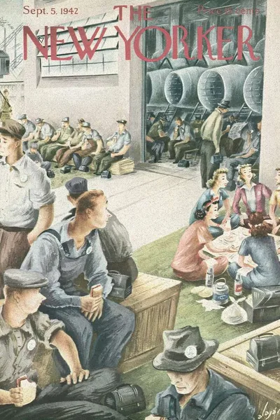 Постер с обложкой The New Yorker 05.09.1942