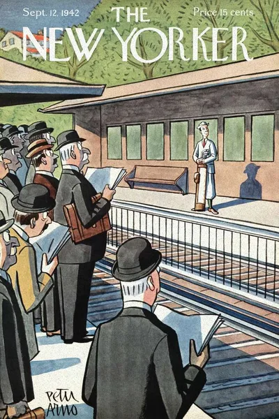 Постер с обложкой The New Yorker 12.09.1942