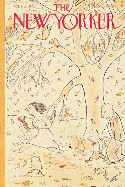 Постер с обложкой The New Yorker 03.10.1942