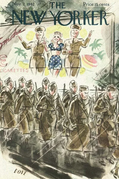 Постер с обложкой The New Yorker 07.11.1942