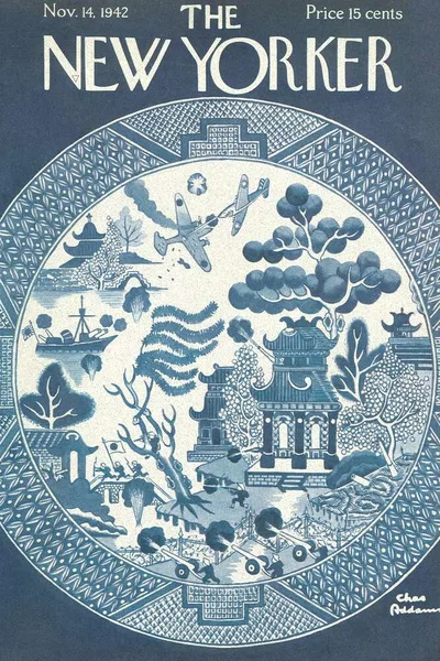 Постер с обложкой The New Yorker 14.11.1942