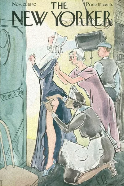 Постер с обложкой The New Yorker 21.11.1942
