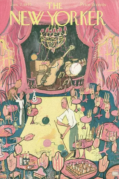 Постер с обложкой The New Yorker 02.01.1943