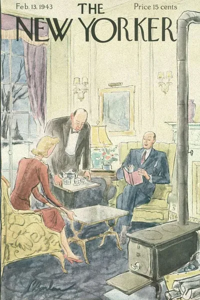 Постер с обложкой The New Yorker 13.02.1943