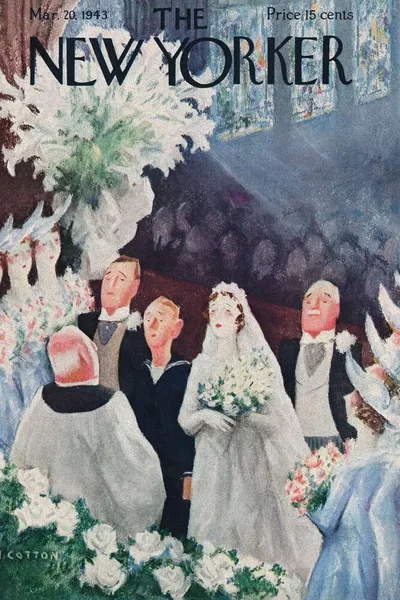Постер с обложкой The New Yorker 20.03.1943