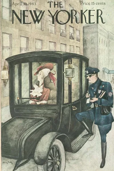 Постер с обложкой The New Yorker 10.04.1943