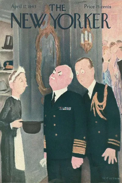 Постер с обложкой The New Yorker 17.04.1943