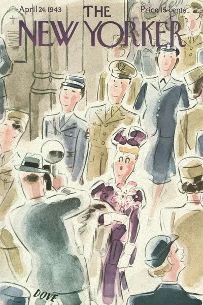 Постер с обложкой The New Yorker 24.04.1943