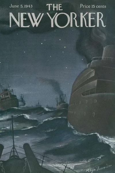 Постер с обложкой The New Yorker 05.06.1943