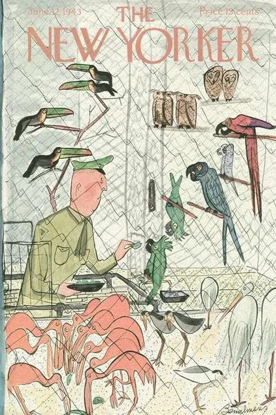 Постер с обложкой The New Yorker 12.06.1943