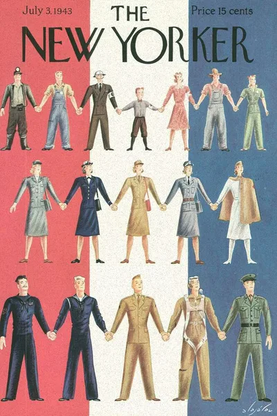 Постер с обложкой The New Yorker 03.07.1943