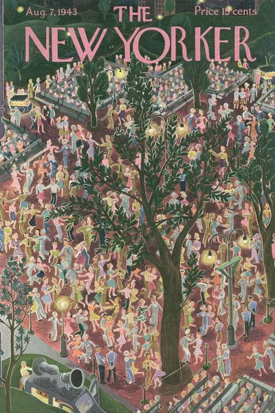 Постер с обложкой The New Yorker 07.08.1943