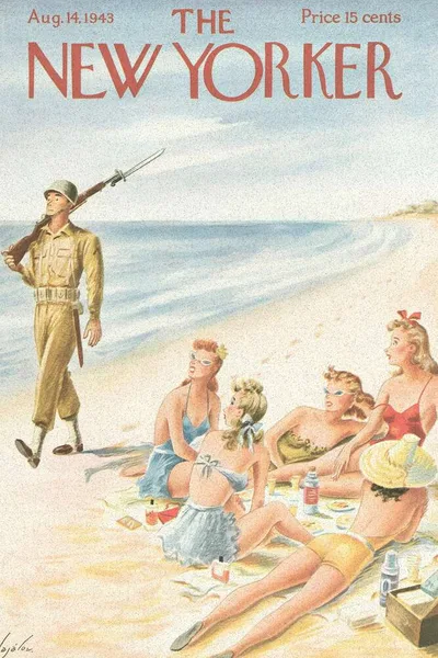 Постер с обложкой The New Yorker 14.08.1943