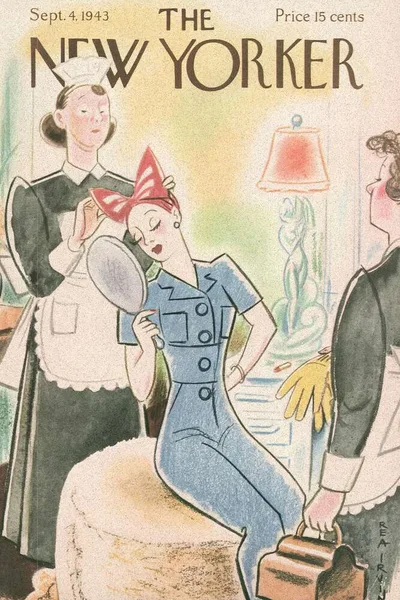 Постер с обложкой The New Yorker 04.09.1943