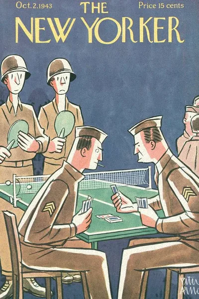 Постер с обложкой The New Yorker 02.10.1943