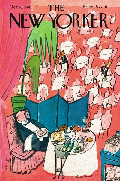 Постер с обложкой The New Yorker 16.10.1943