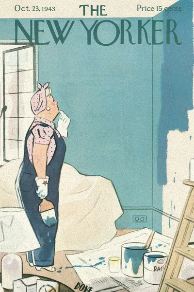 Постер с обложкой The New Yorker 23.10.1943