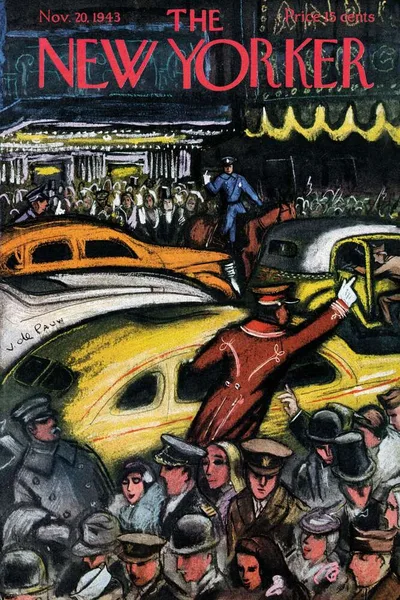 Постер с обложкой The New Yorker 20.11.1943