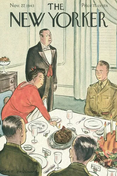 Постер с обложкой The New Yorker 27.11.1943