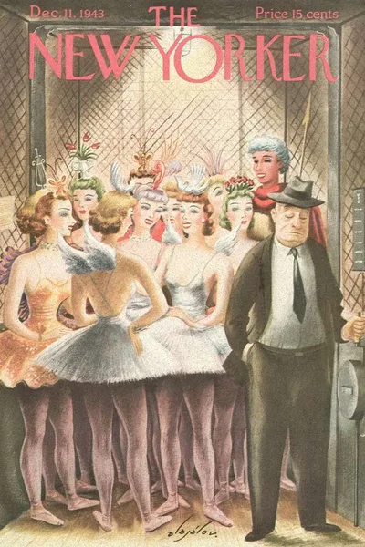 Постер с обложкой The New Yorker 11.12.1943