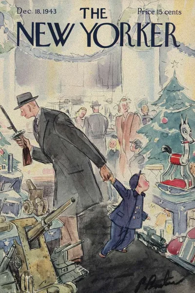 Постер с обложкой The New Yorker 18.12.1943