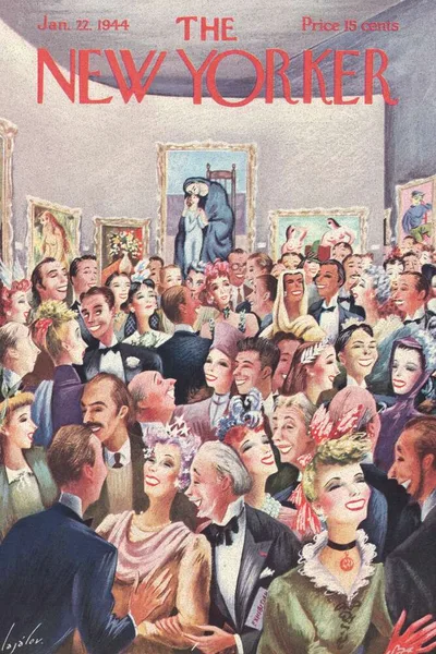 Постер с обложкой The New Yorker 22.01.1944
