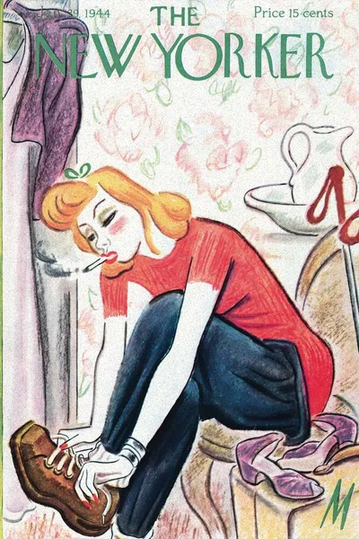 Постер с обложкой The New Yorker 29.01.1944