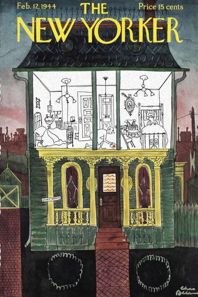 Постер с обложкой The New Yorker 12.02.1944