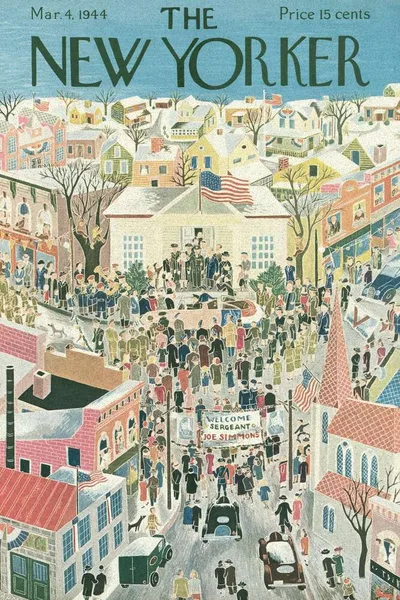 Постер с обложкой The New Yorker 04.03.1944
