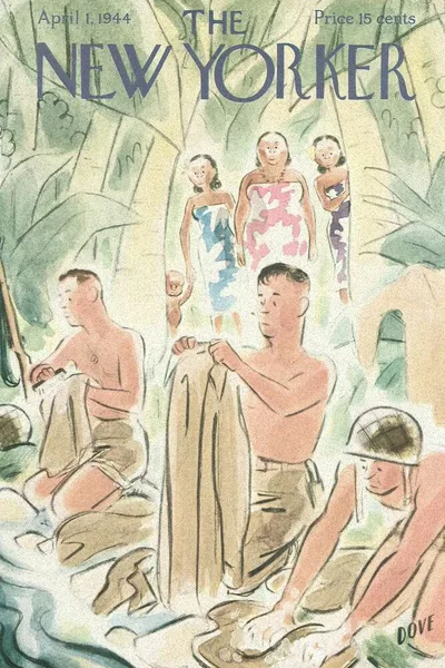 Постер с обложкой The New Yorker 01.04.1944